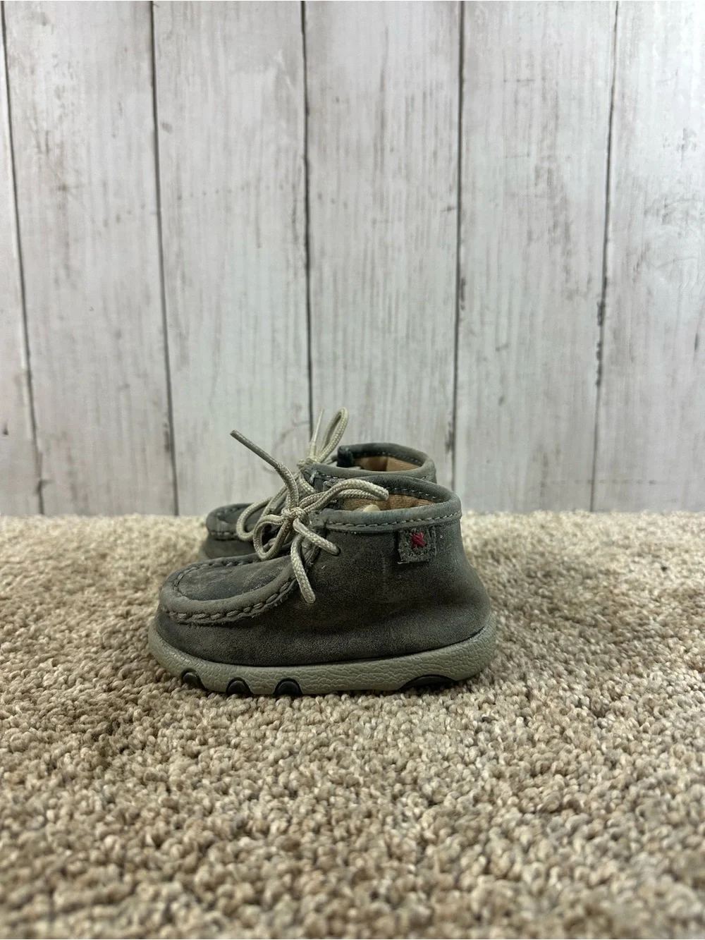 Twisted X Chukka Leather Driving Mocs Infant 3M